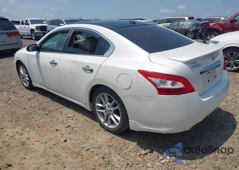 2009 Nissan Maxima 3.5 Sv z USA, uszkodzony, nr VIN 1N4AA51E49C858615